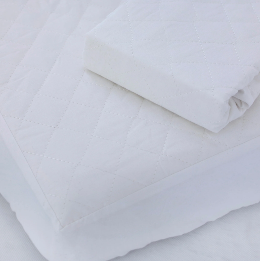 Bubba Blue Large Cot Waterproof Quilted Mattress Protector