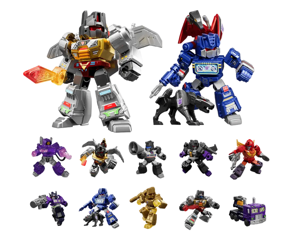 Transformers Blokees Figures Blind Box DV03 Heavy Metal War