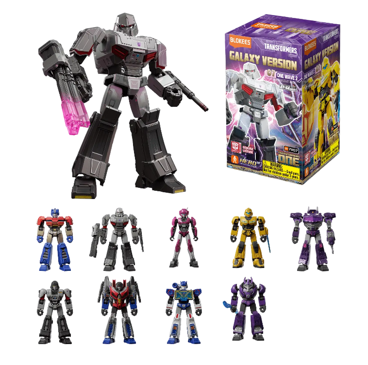 Transformers Blokees Figures Blind Box Galaxy Version 07 ONE W2