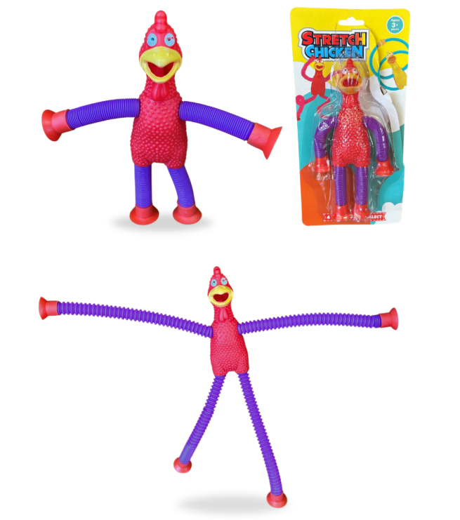 Crazy Stretchy Squawking Chicken