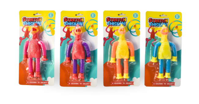 Crazy Stretchy Squawking Chicken