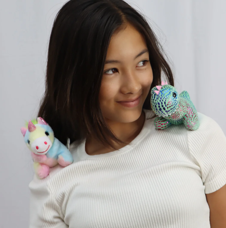 Unicorn or Dinosaur Shoulder Pet