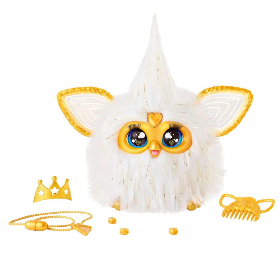 Furby Gold Glam  Requires 4 x AA Batteries