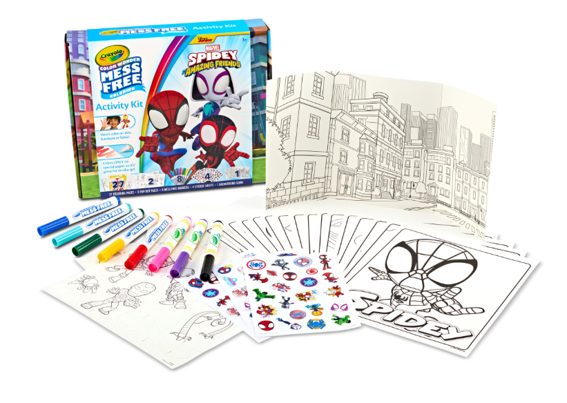 Crayola Color Wonder™ Activity Kit - Spidey &amp; Friends