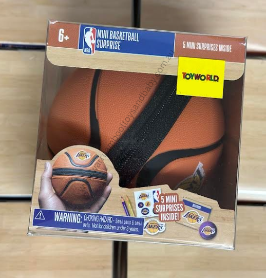 NBA Craft Mini Basketball Surprise - LOS ANGELES LAKERS