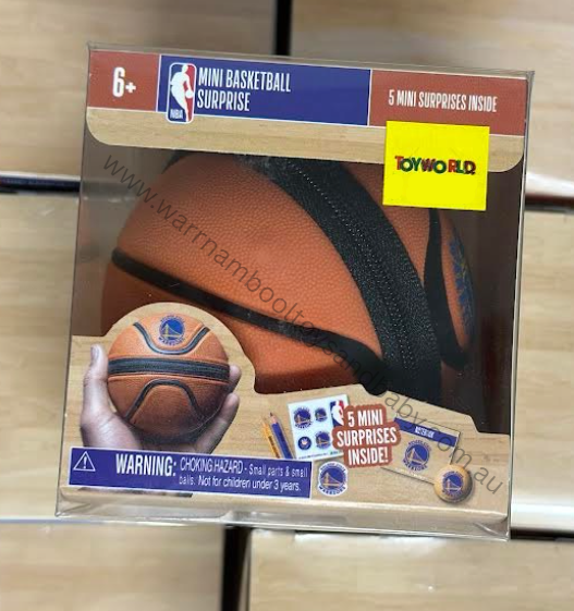 NBA Craft Mini Basketball Surprise - GOLDEN STATE WARRIORS