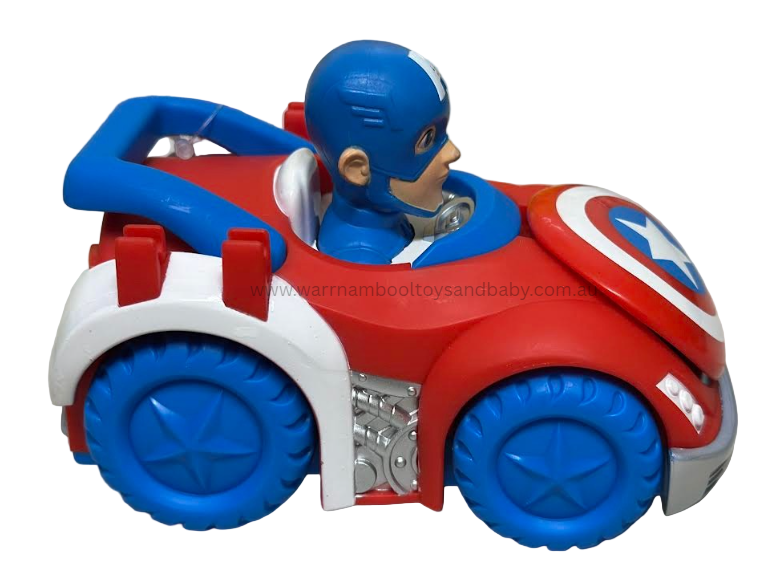 Spidey Amazing Friends Web Dart Zoomers - CAPTAIN AMERICA