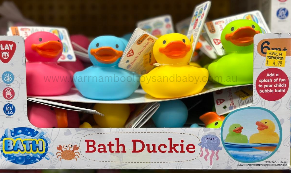 PLAYGO TOYS ENT. LTD. Bath Duckies Assorted Colours