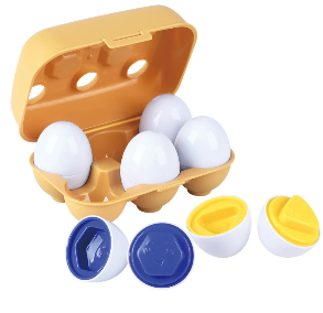 PLAYGO TOYS ENT. LTD. Rainbow Shape Sorter Eggs