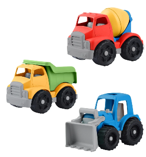 PLAYGO TOYS ENT. LTD. Heavy Loader Vehicles 3pack