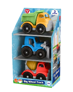 PLAYGO TOYS ENT. LTD. Heavy Loader Vehicles 3pack