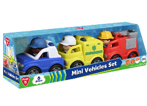 PLAYGO TOYS ENT. LTD. Emergency Squad Combo Vehicles 6pc