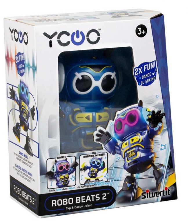 Silverlit Robo Beats 2 Tap &amp; Dance Robot - Req 3 AA Batteries