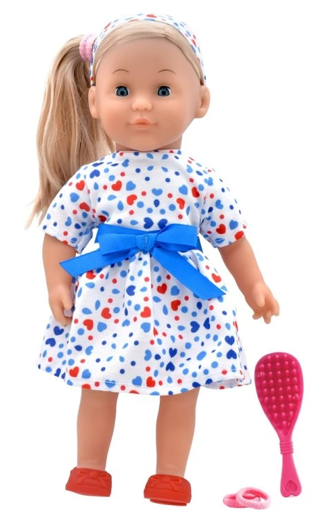 Dolls World Blonde 36cm Soft Bodied Doll - CHARLOTTE