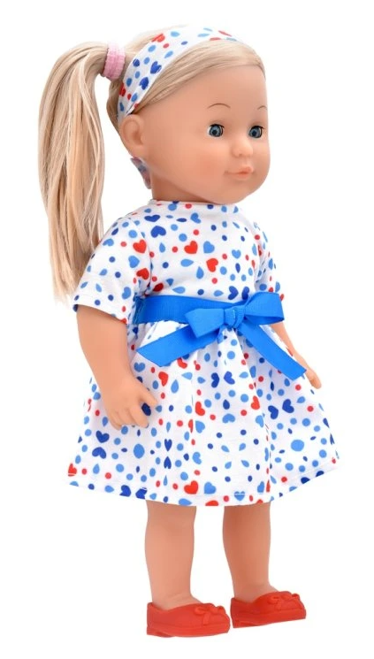 Dolls World Blonde 36cm Soft Bodied Doll - CHARLOTTE