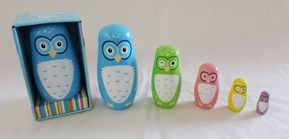 Owl Nesting Doll