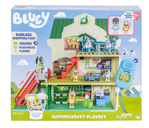 Bluey Supermarket Playset