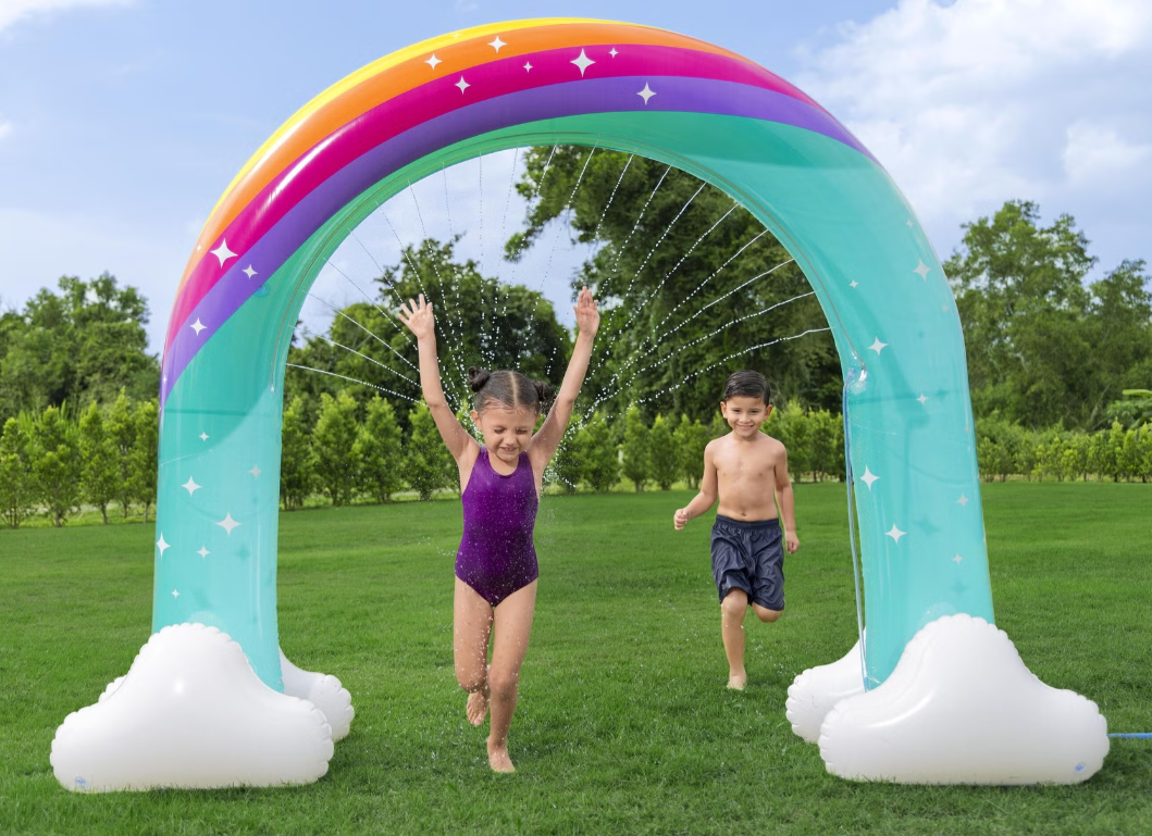 Bestway Jumbo Rainbow Dreams Sprinkler 2.21m x 71cm x 1.93m