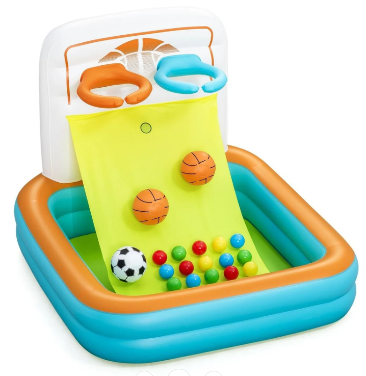 Bestway Kick N Swish 3 in 1 Multi Use Ball Pit 1.2m x 1.07m x 84cm