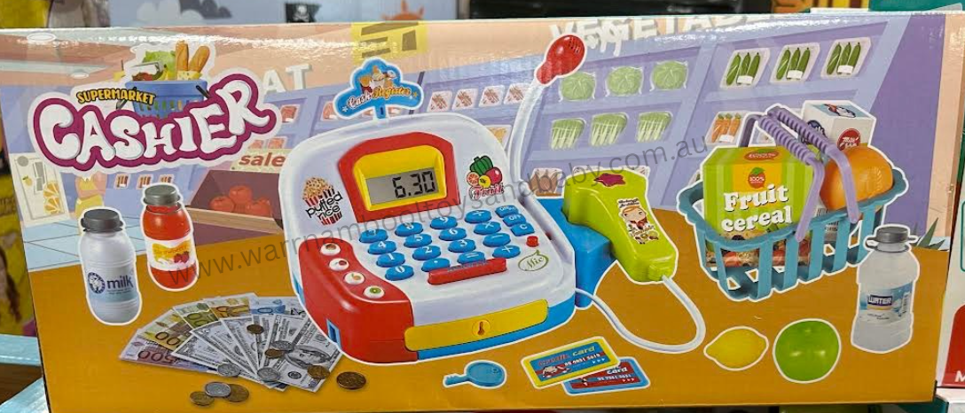 Supermarket Cash Register req 3 x AA batteries