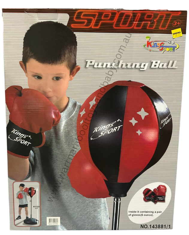 Punching Bag On Weighted Base