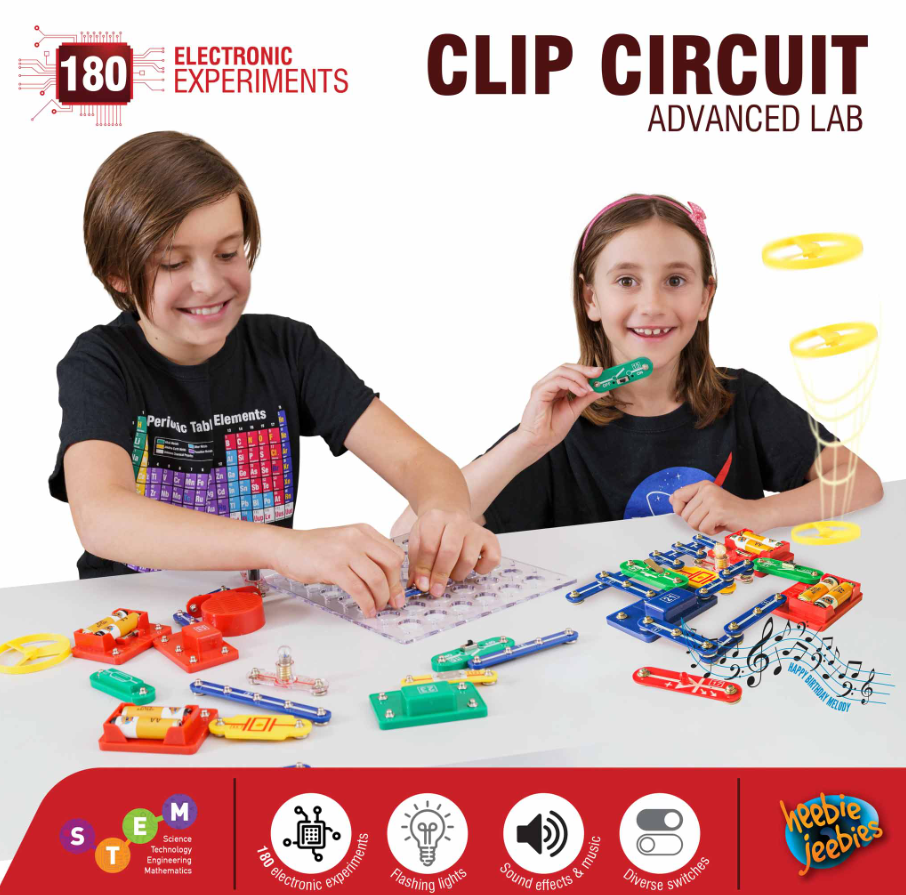 Clip Circuit Advanced Lab Req 4 AA Batteries