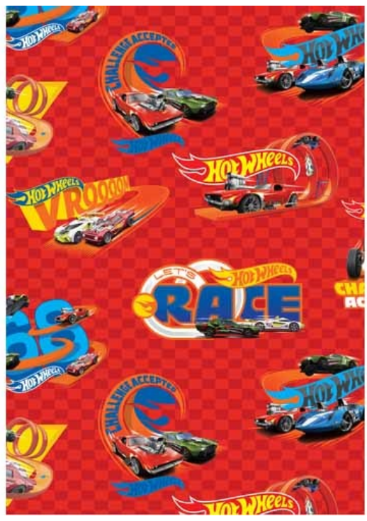Wrap Folded Hot Wheels Vroom Race