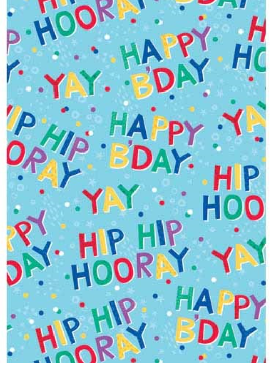 Wrap Folded Hip Hip Hooray