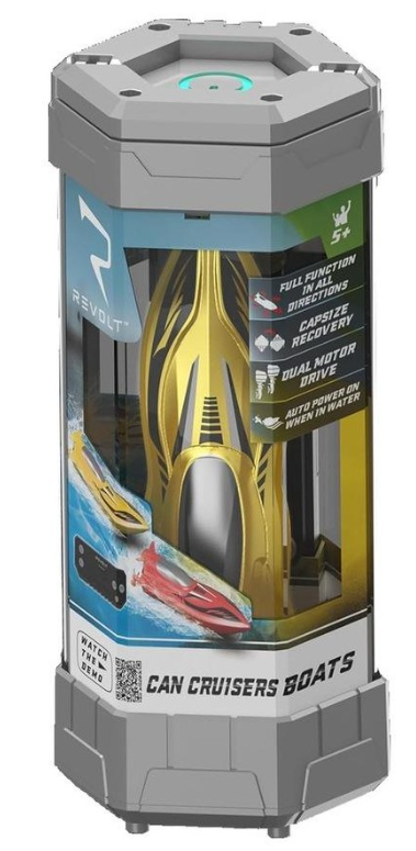 Revolt R/C Control Can Cruisers - Boats Assorted req 4 x AAA batteries