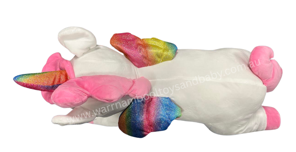 Momoko Large Plush White Unicorn 60cm