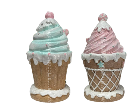 Gingerbread Ice Cream House Assorted req 3 x AAA batteries