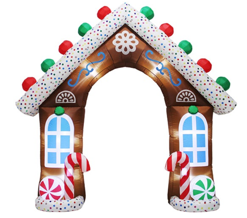 Christmas Inflatable 270cm Gingerbread Arch