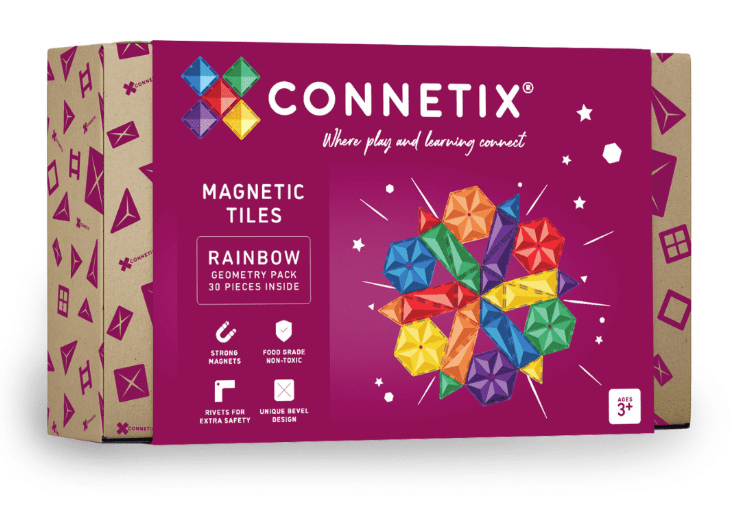 Connetix Rainbow Geometry Pack 30pc
