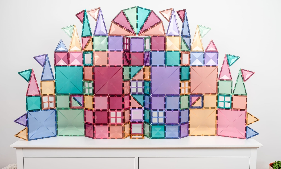 Connetix Magnetic Tiles Pastel Creative Pack 120pc