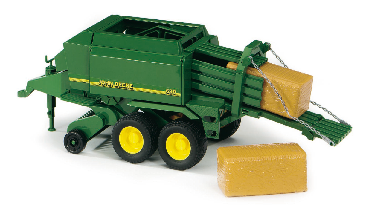 Bruder 02017 1/16 John Deere 690 Big Balepress