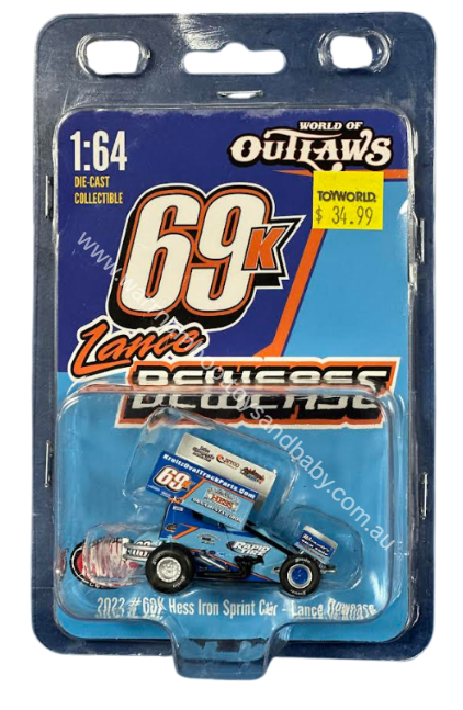 1/64 Sprint Car Lance Dewease #69k 2022