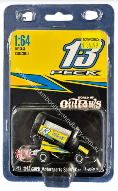 1/64 Sprint Car Justin Peck #13 2022