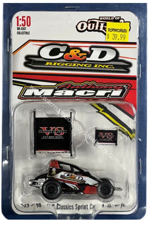 1/50 Sprint Car 2023 #39m Anthony Macri