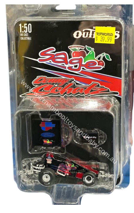1/50 Sprint Car 2022 #15 Sage Fruit Donny Schatz