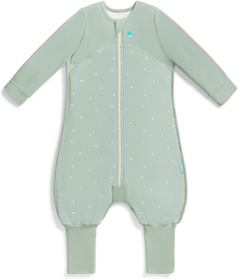 LTD Sleep Suit 1.5TOG Stretch Cotton Fleece Twigs Olive 12-24m