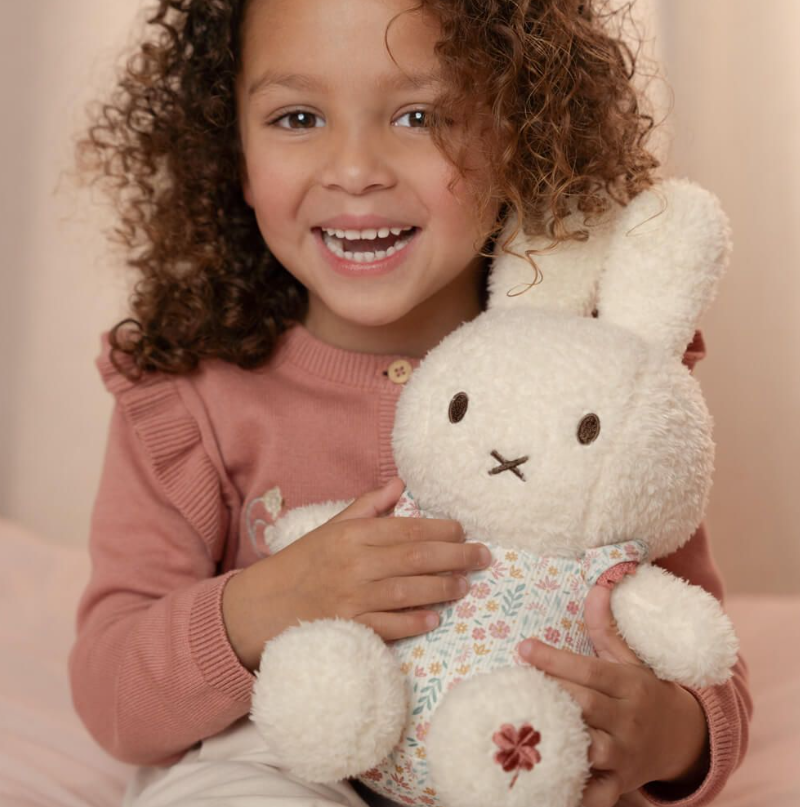Miffy Lucky Blossom Design Medium Sitting 30cm Plush