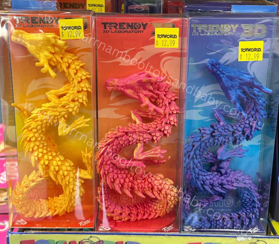 Trendy Laboratory 3D Printed Dragon