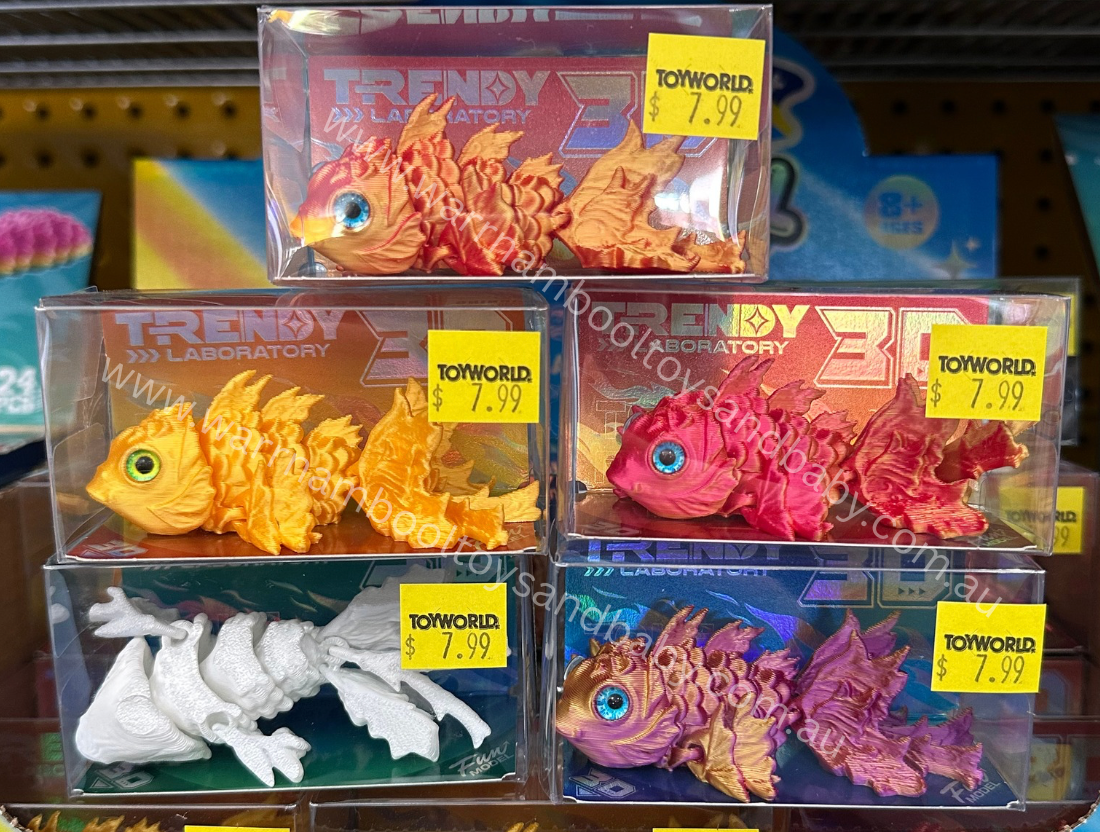 Trendy Laboratory 3D Printed Fish