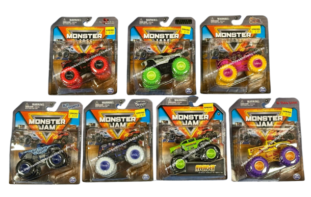 Hot Wheels Monster Jam 1/64 Diecast Vehicle Assorted