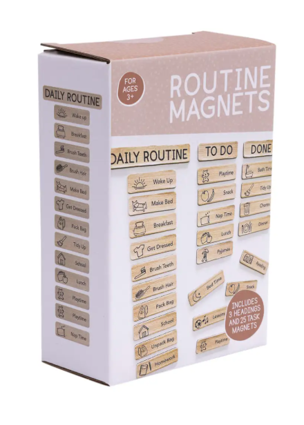 Kids By Splosh Daily Routine Magnet Set