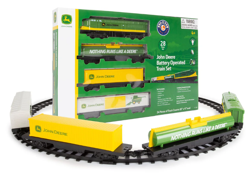 John Deere Mini Diesel Train Set req 2 x AA batteries