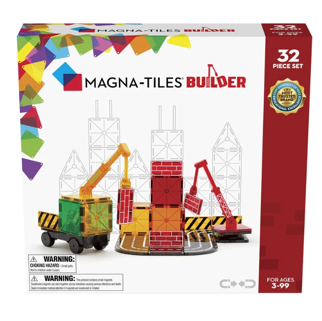 Magna-Tiles Builder 32 Piece Set