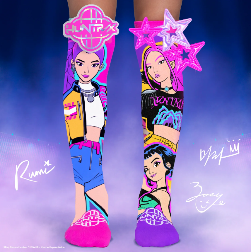 Mad Mia Socks K-Pop Demon Hunters One Size 6-99