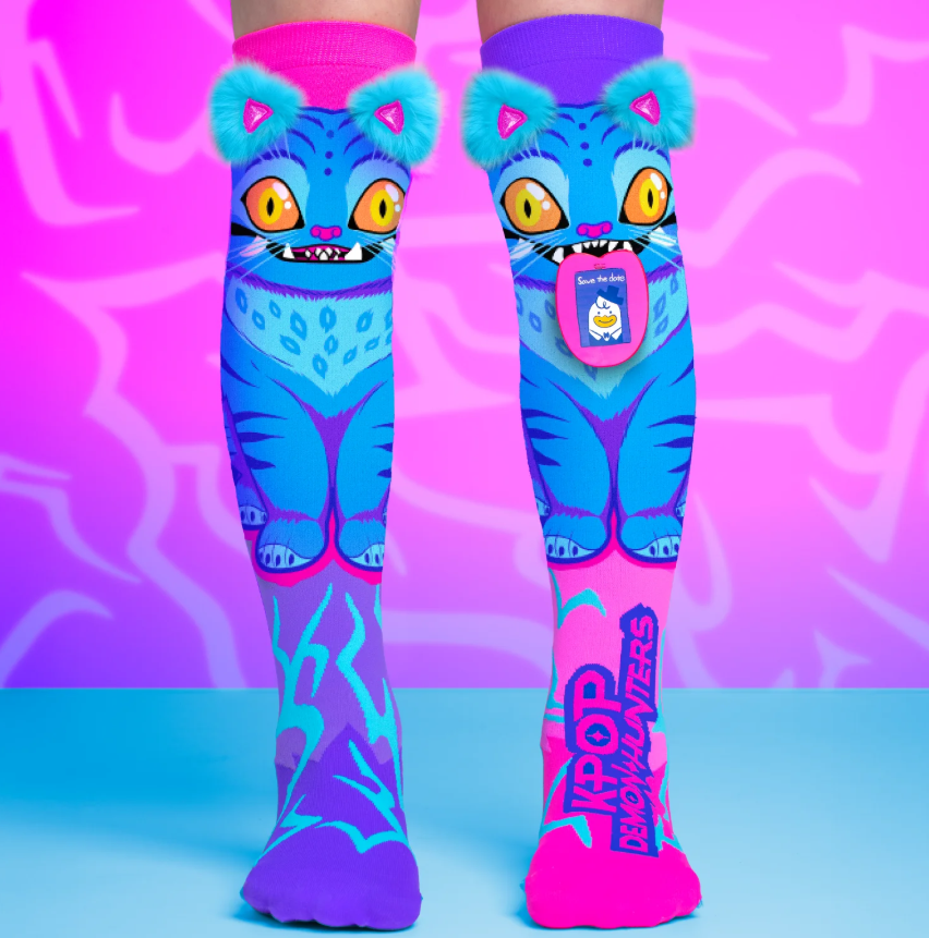 Mad Mia Socks K-Pop Demon Hunters Derpy One Size 6-99