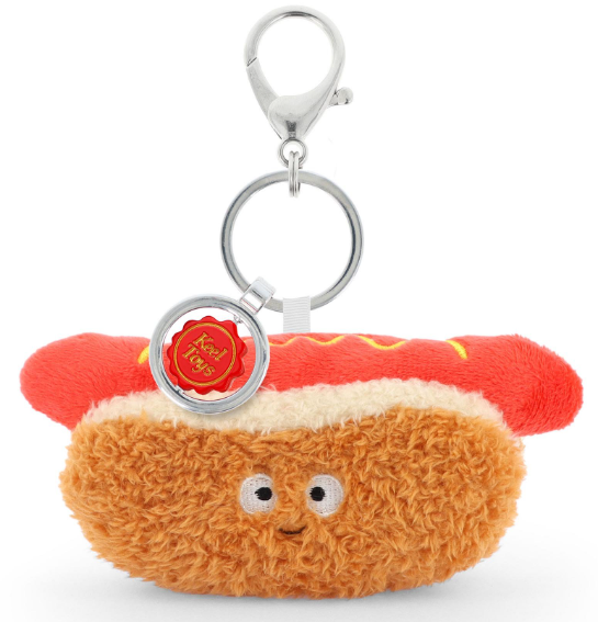 Keeleco Bag Charm Snackies - Hot Dog